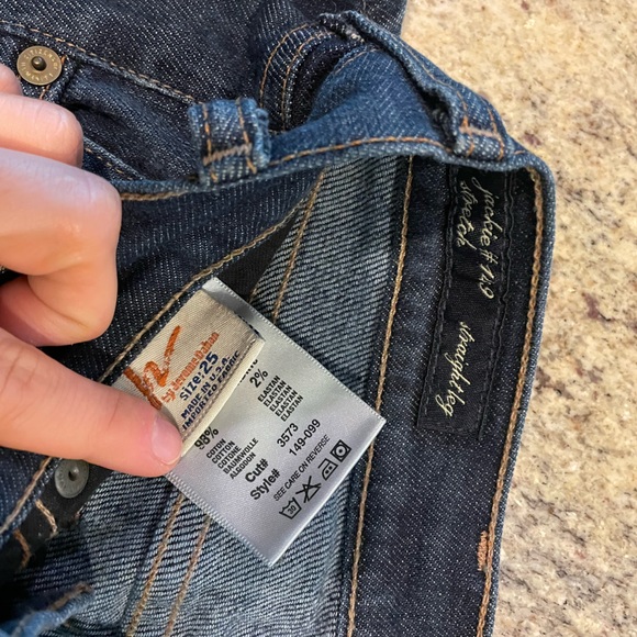 Citizens of Humanity Buckle Embroidery Jeans Size 25 - Picture 4 of 4